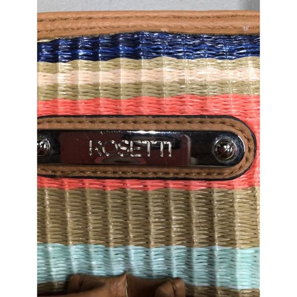 Rosetti multicolor Striped Handbag GUC - Picture 3 of 9